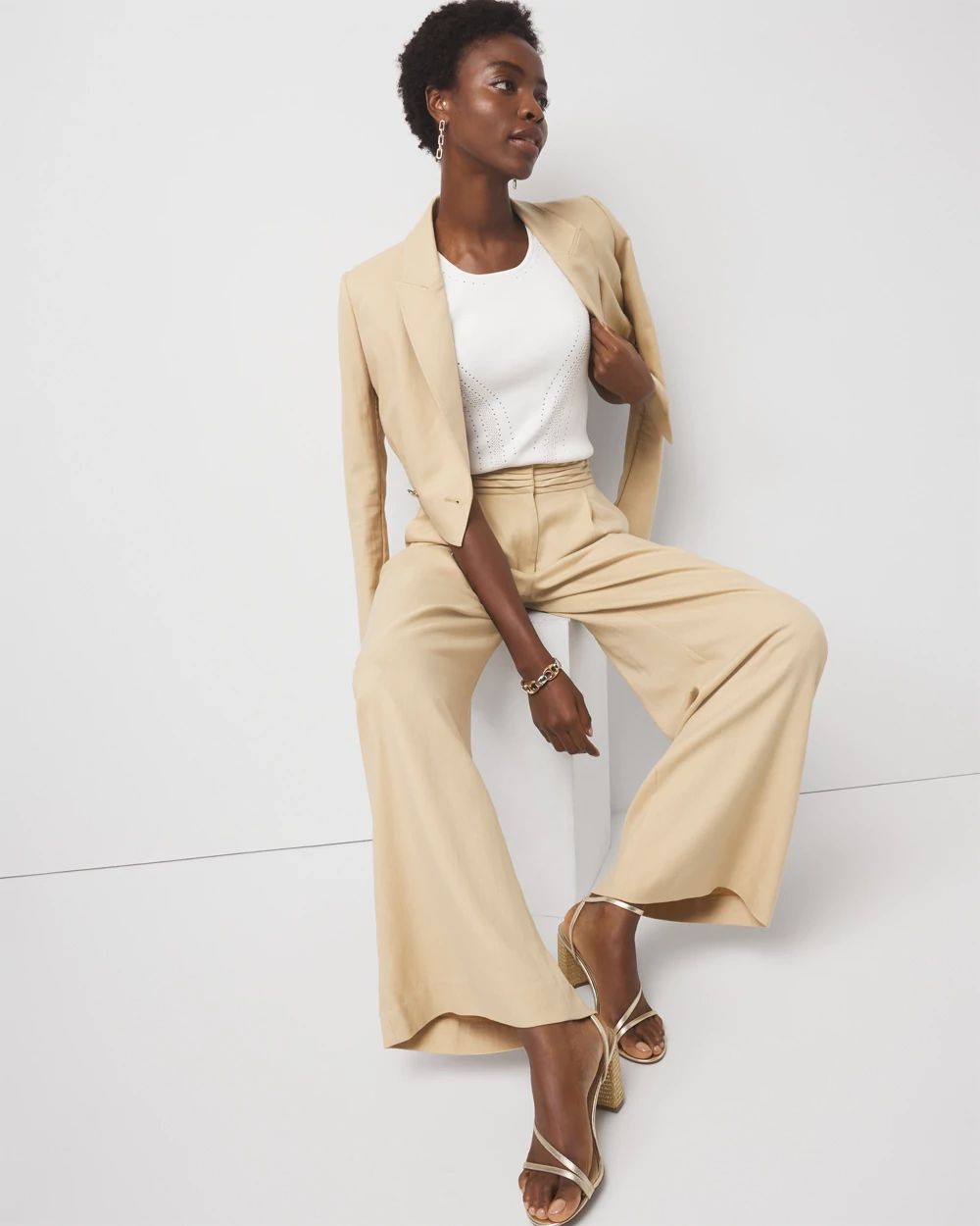 WHBM FORME™ Sculpt Stretch Sweater Tank