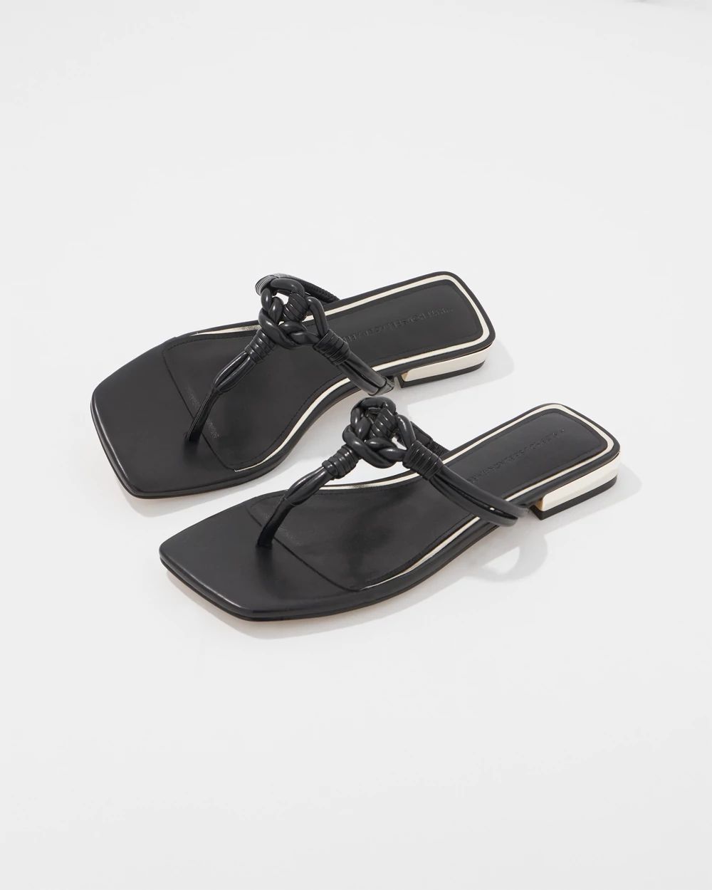 Knotted Flat Sandal