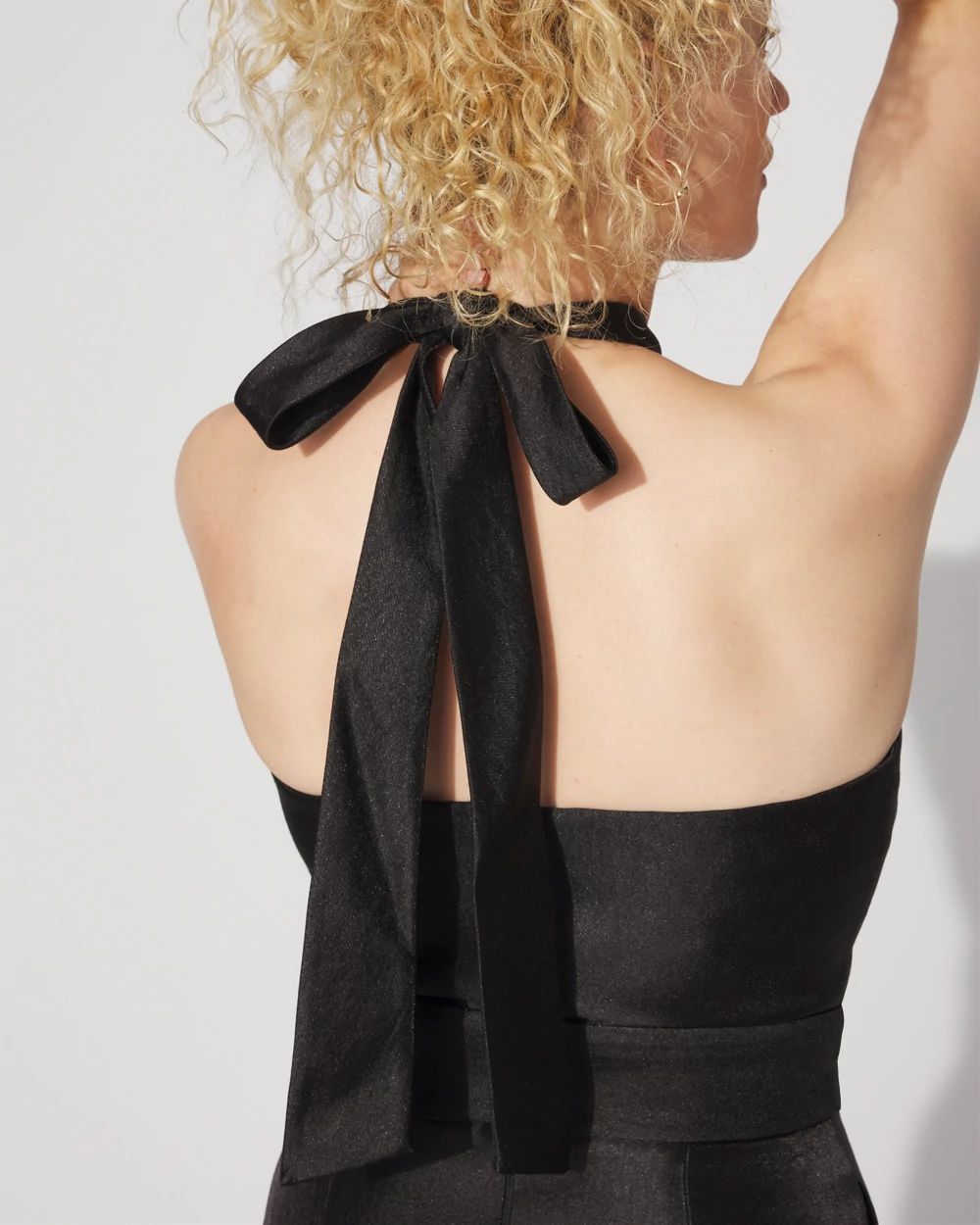 Belted Halter Jumpsuit