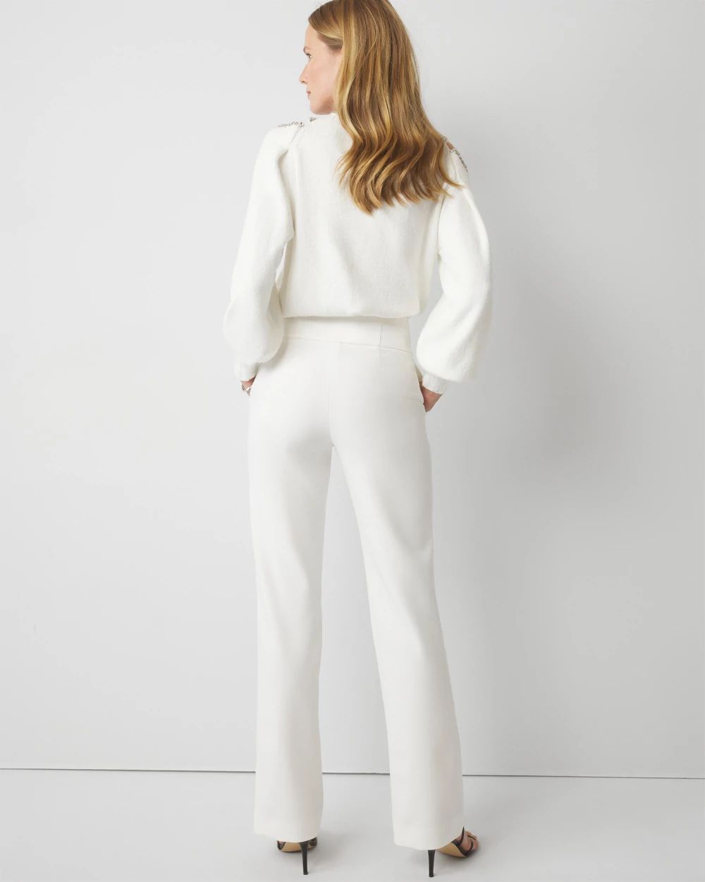 Extra High-Rise Tuxedo Luxe Stretch Trouser