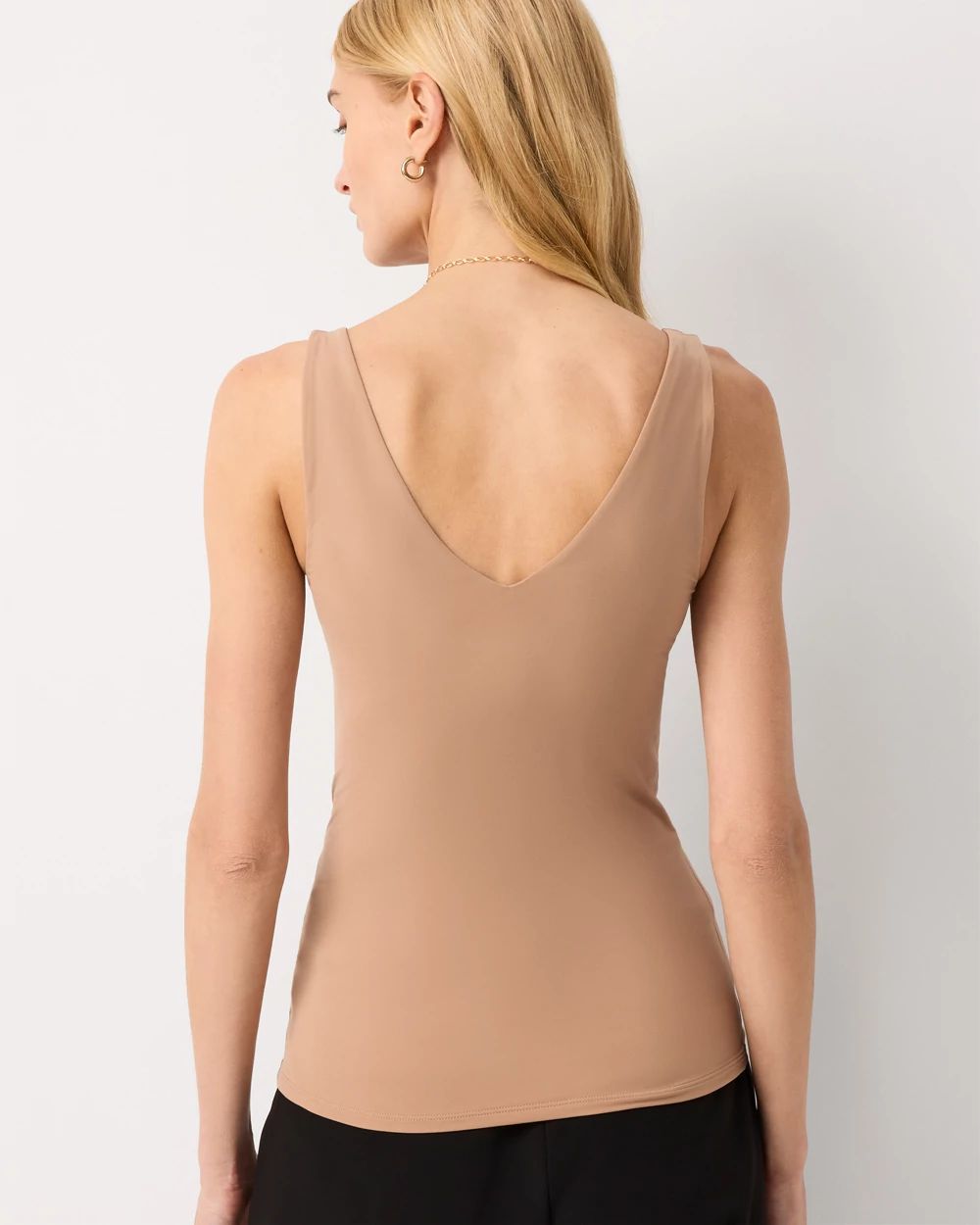 WHBM FORME™ All Ways Stretch Dual Neck Tank