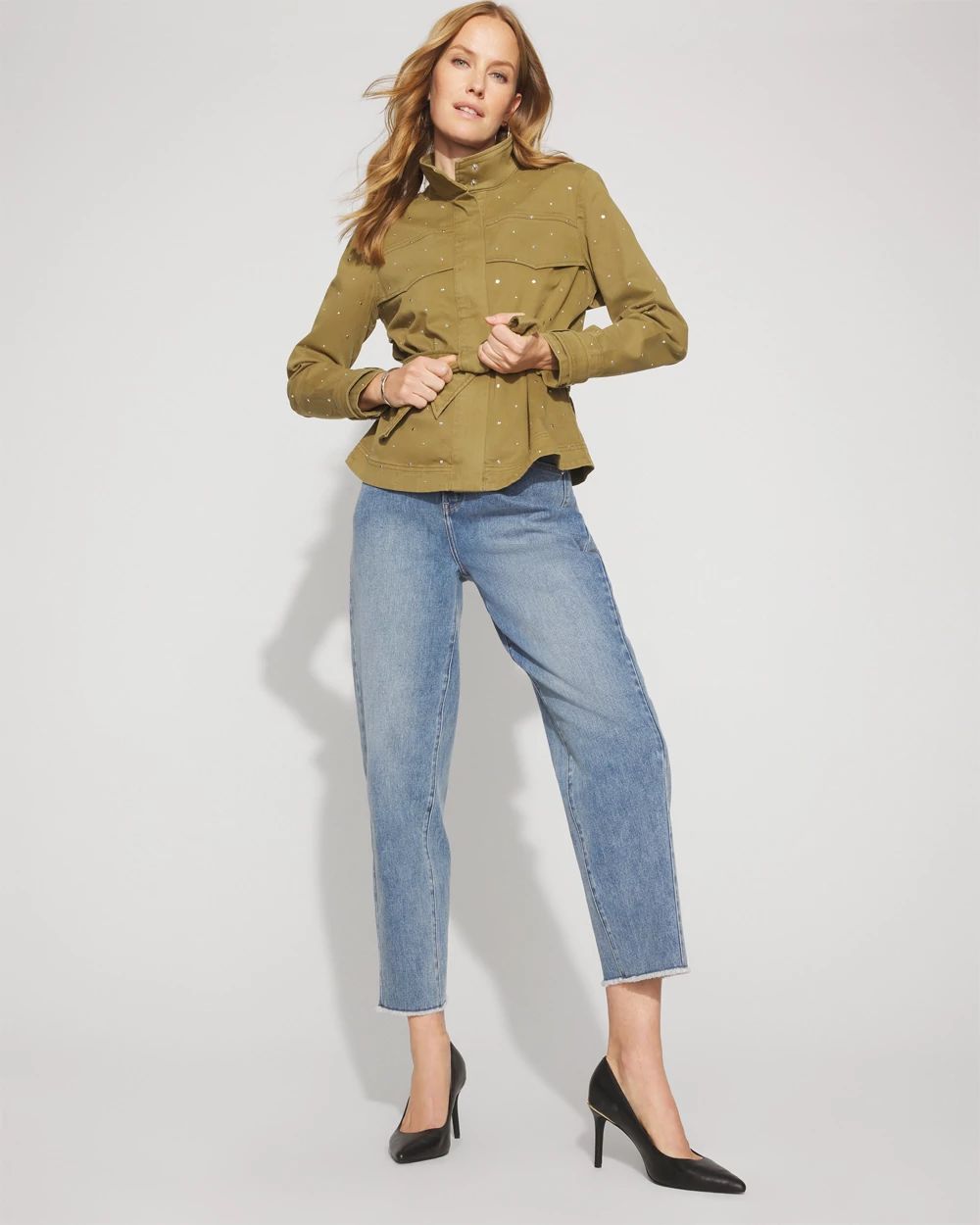 Petite Pret Studded Jacket