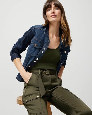 WHBM® FORME Rib Scoop Tank click to view larger image.