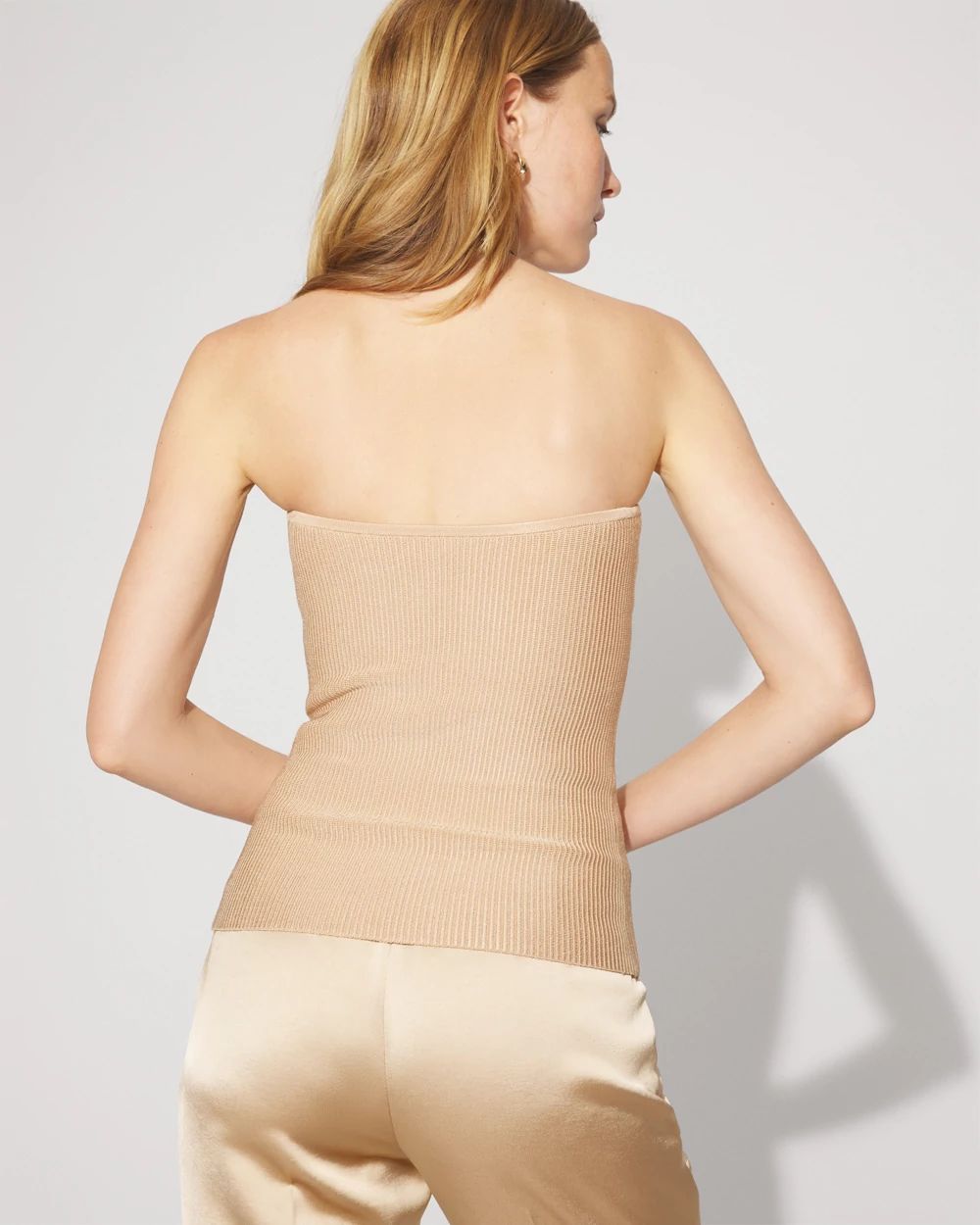 WHBM FORME™ Sculpt Stretch Sweater Tube Top