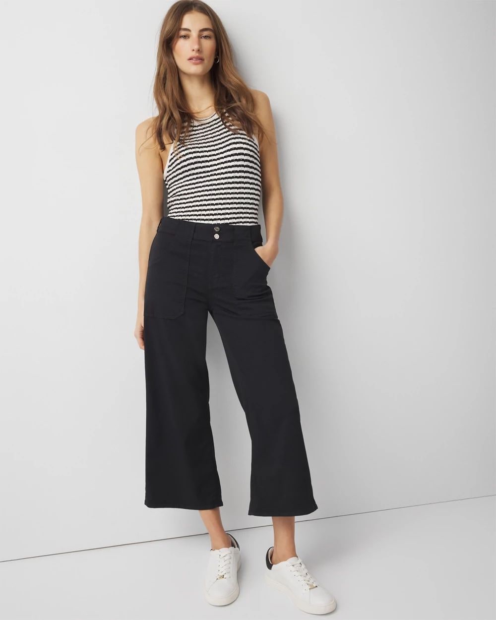 Pret Utility Wide Leg Cropped Pants